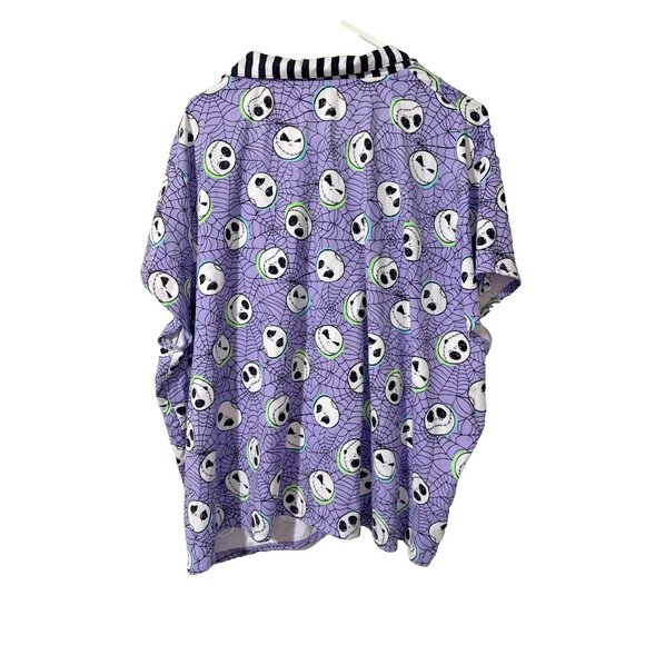 Disney Nightmare Before Chrismtas Pajamas Set Shirt Shorts Size 3X - Picture 5 of 6